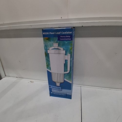 POOL VACUUM LEAF CATCHER CANISTER WITH MESH BAG -LARGE CAPACITY - BLUE (MODEL: W530) image 3
