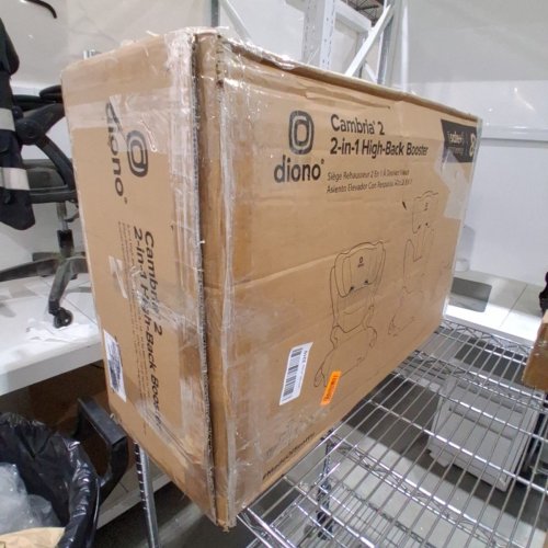 DIONO CAMBRIA 2 HIGH BACK AND BACKLESS BOOSTER SEAT - 40-120LBS - BLACK (MODEL: 31210-NA-01) image 6