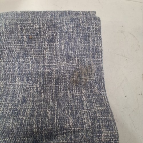 CORDLESS BLACKOUT POLYESTER ROMAN SHADE - 31" X 64" - DREW BLUE image 3