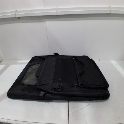 FEANDREA COLLAPSIBLE SOFT DOG CRATE – XL/ 32" × 22" – BLACK (MODEL: UPDC80H) image 2