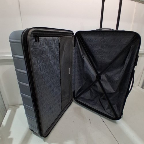 SAMSONITE OMNI 2 HARDSIDE EXPANDABLE SPINNER LUGGAGE - MED (27.5") - ARCTIC SILVER - (MODEL: 138453-7722) image 2