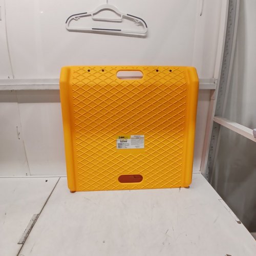 MAXXHAUL HEAVY DUTY CURB RAMP PORTABLE POLY THRESHOLD LOADING RAMP - 1000LBS WEIGHT CAPACITY - YELLOW (MODEL: 50962) image 2