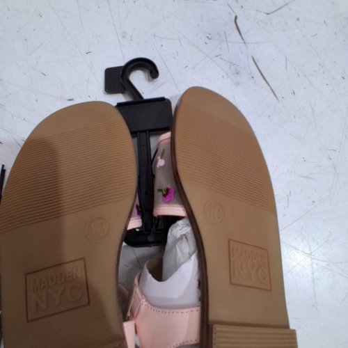GIRL'S MADDEN NYC EMBROIDERED FLORAL SANDALS - SIZE 13 - PINK (STYLE : 889487989530) image 4