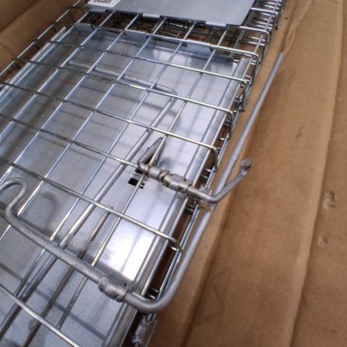 HUMANE GALVANIZED IRON ANIMAL TRAP - 24" X 8" X 8" - SILVER (MODEL: LB-18) image 3
