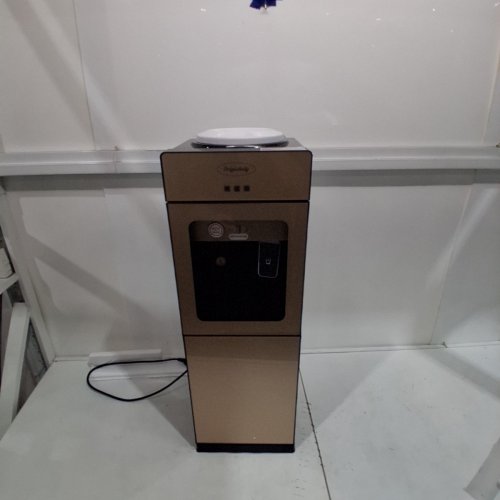 LINLIUA TOP LOAD STANDING HOT/COLD WATER DISPENSER - 550W/75W - GOLD/BLACK (MODEL: WR-W) image 2