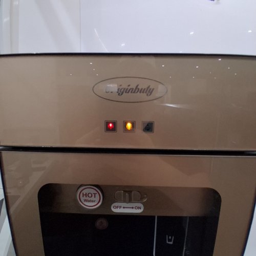 LINLIUA TOP LOAD STANDING HOT/COLD WATER DISPENSER - 550W/75W - GOLD/BLACK (MODEL: WR-W) image 5