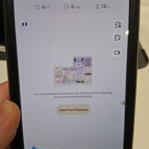 DREAME X50 ULTRA SMART ROBOT VACUUM/MOP COMBO WITH SELF-EMPTYING STATION - AUTO-WASH/REFILL & 3D MAPPING - APP/WIFI CONNECTIVITY - BLACK - (MODEL: ‎RLX85CE) image 4