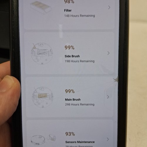 DREAME X50 ULTRA SMART ROBOT VACUUM/MOP COMBO WITH SELF-EMPTYING STATION - AUTO-WASH/REFILL & 3D MAPPING - APP/WIFI CONNECTIVITY - BLACK - (MODEL: ‎RLX85CE) image 5