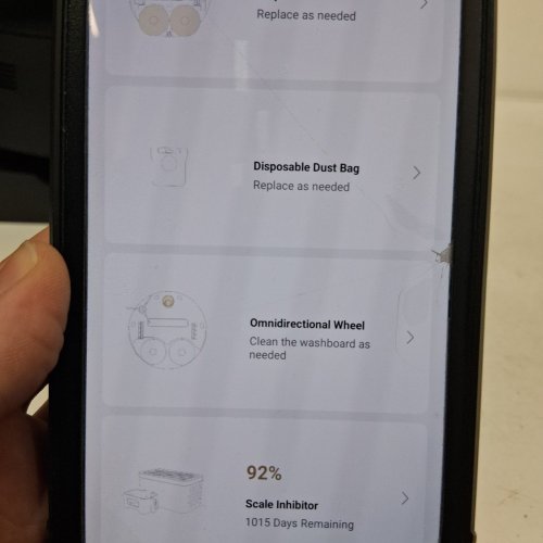 DREAME X50 ULTRA SMART ROBOT VACUUM/MOP COMBO WITH SELF-EMPTYING STATION - AUTO-WASH/REFILL & 3D MAPPING - APP/WIFI CONNECTIVITY - BLACK - (MODEL: ‎RLX85CE) image 6