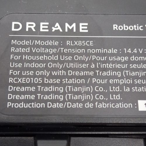DREAME X50 ULTRA SMART ROBOT VACUUM/MOP COMBO WITH SELF-EMPTYING STATION - AUTO-WASH/REFILL & 3D MAPPING - APP/WIFI CONNECTIVITY - BLACK - (MODEL: ‎RLX85CE) image 18