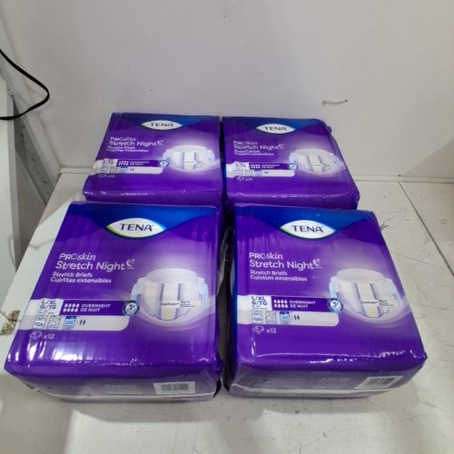 48PK TENA UNISEX PROSKIN OVERNIGHT STRETCH BRIEFS - LARGE/XL image 2