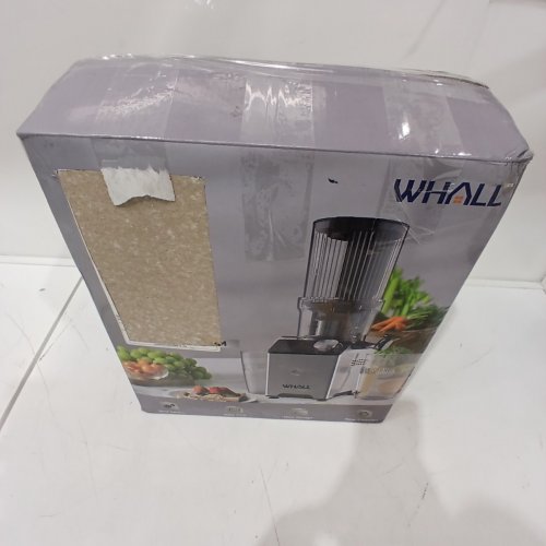 WHALL SLOW JUICER - SILVER / BLACK (MODEL: ZM1913M) image 5