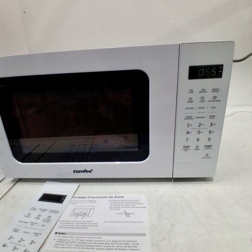COMFEE COUNTERTOP MICROWAVE OVEN - 0.7 CU.FT/700W - WHITE (MODEL: CM-M201K(WH)) image 2