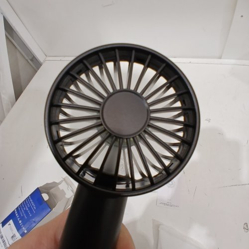 MINI HANDHELD 3-SPEED COMPACT FAN - BLACK (MODEL: M30) image 2