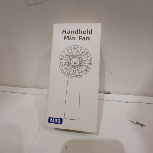 MINI HANDHELD 3-SPEED COMPACT FAN - BLACK (MODEL: M30) image 5