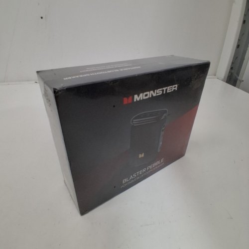 MONSTER BLASTER MICRO BLUETOOTH SPEAKER - CLIP ON - BLACK | RED image 2
