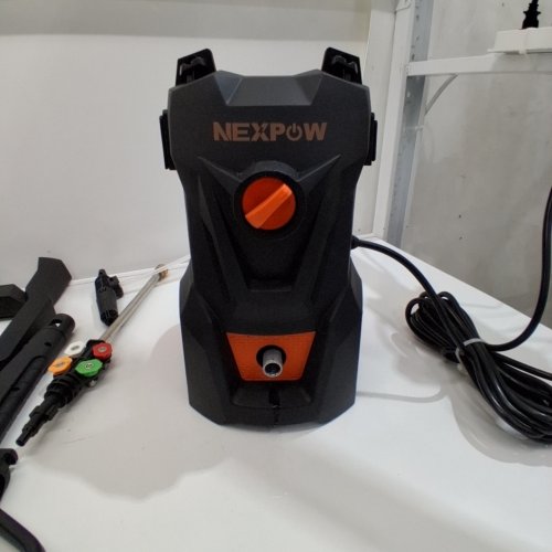 NEXPOW ELECTRIC PRESSURE POWER WASHER - 4000PSI - 2.6 GPM - BLACK/ORANGE - (MODEL: SK101-16) image 2
