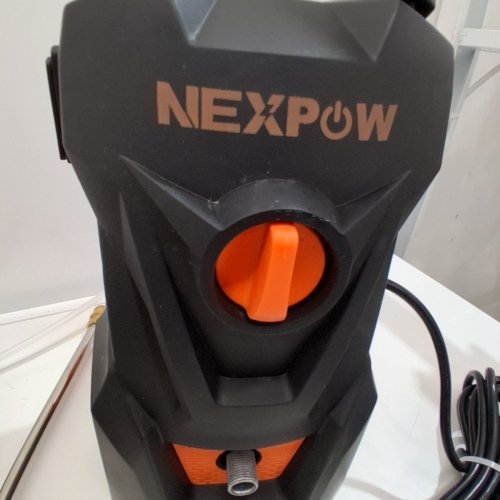 NEXPOW ELECTRIC PRESSURE POWER WASHER - 4000PSI - 2.6 GPM - BLACK/ORANGE - (MODEL: SK101-16) image 4