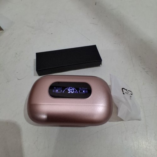 TRUE WIRELESS EARBUDS WITH CHARGING CASE - 50 MAH EARBUD / 500 MAH CASE - PINK/ROSE (MODEL: A7) image 4