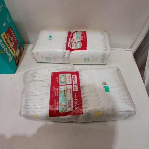 96PK PAMPERS SWADDLERS 100% LEAKPROOF DISPOSABLE BABY DIAPERS - SIZE 4 image 2