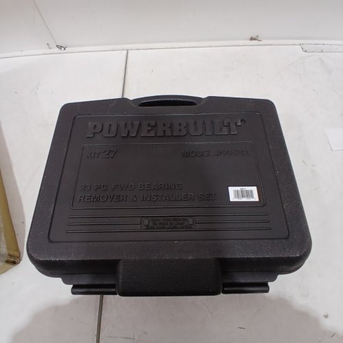 23PC POWERBUILT FWD BEARING REMOVAL & INSTALLATION TOOL KIT - BLACK (MODEL: 648741) image 3