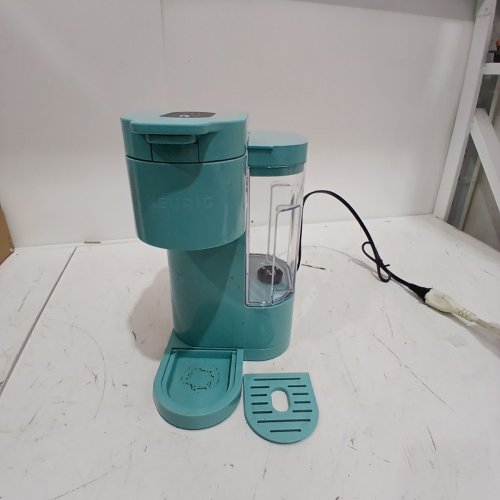 KEURIG SINGLE SERVE COFFEE MAKER - 177 ML, 237 ML, 296 ML CUP SIZES; 0.89 L RESERVOIR - SEAFOAM GREEN (STYLE: K-EXPRESS ESSENTIALS) image 4