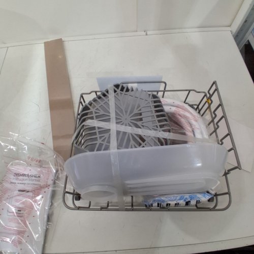 COMFEE COUNTERTOP DISHWASHER, SMALL PORTABLE DISH WASHER WITH BUILT IN 5L WATER TANK, 17.13" X 17.24" X 16.53" - WHITE (MODEL: CDC17P0AWW) image 6