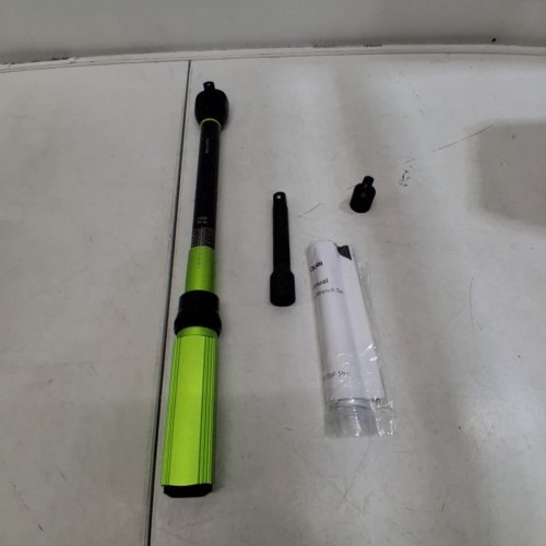 3PC ETOLAB 1/2" DRIVE CLICK TORQUE WRENCH SET - 10-170 LBF.FT / 10-227 N.M - GREEN/BLACK (MODEL: TW170F PRO) image 5