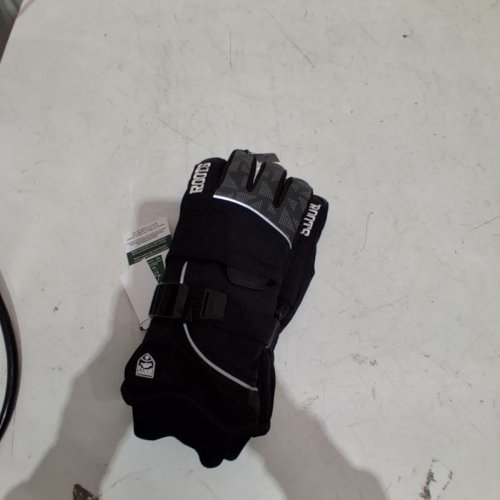 ROOTS KIDS GLOVES/MITTENS WITH WATERPROOF MEMBRANE - MEDIUM - BLACK (MODEL:2021197) image 2