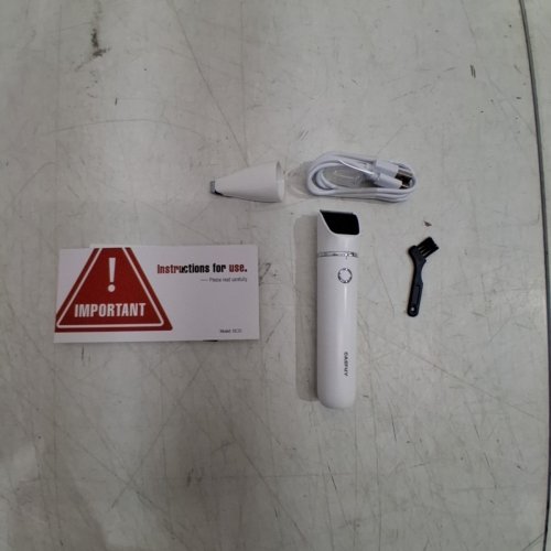 CORDLESS PROFESSIONAL PET TRIMMER WITH ATTATCHMENTS - WHITE (MODEL: EC21) image 3