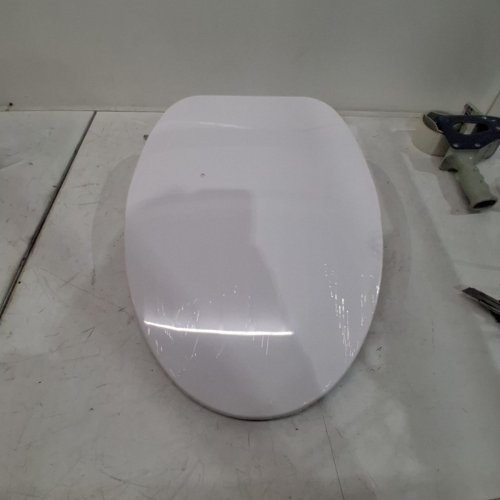 GARVEE ROUND SLOW CLOSE TOILET SEAT WITH BIDET AND SELF CLEANING DUAL NOZZLES - 19" - WHITE (MODEL: PHO_0XYK2Q9C) image 2
