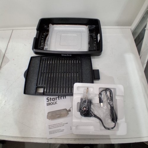 STARFRIT THE ROCK ELECTRIC INDOOR SMOKELESS BBQ GRILL - 16"X10" - BLACK - (HPR-02) image 3
