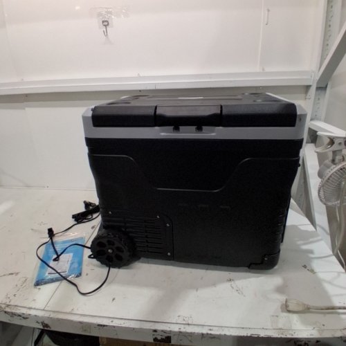 EUHOMY ELECTRIC COOLER CAR REFRIGERATOR - 12V - 53QT - BLACK - (MODEL: CF018-50BL-CAEH) image 3