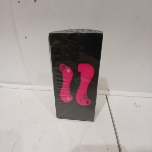DUAL PLEASURE AIR-PULSE CLITORAL STIMULATOR & TONGUE LICKING VIBRATOR SEX TOY FOR WOMEN AND COUPLES - PINK image 2