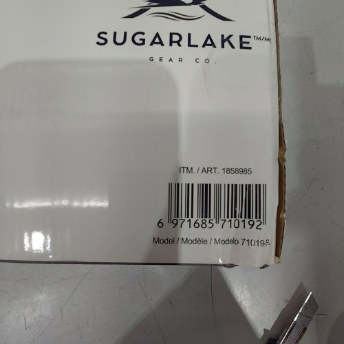 SUGARLAKE 3D SELF-INFLATING SLEEP PAD - 4" THICK - BLUE (MODEL: 71019) image 2