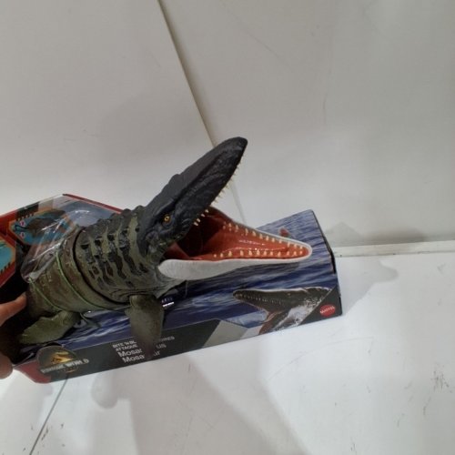 MATTEL JURASSIC WORLD MOSASAURUS BITE N BLAST FIGURE - (MODEL: JJP80) image 3