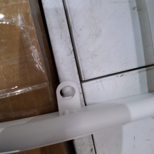 WHITE METAL FURNITURE FRAME ASSEMBLY - WHITE image 5