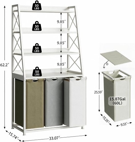 WHITE METAL FURNITURE FRAME ASSEMBLY - WHITE image 2