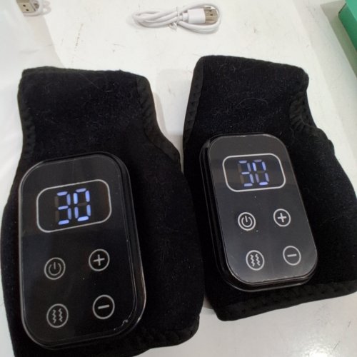 FEVER MASSAGE ELECTRIC FOOT & ANKLE MASSAGER - BLACK image 2