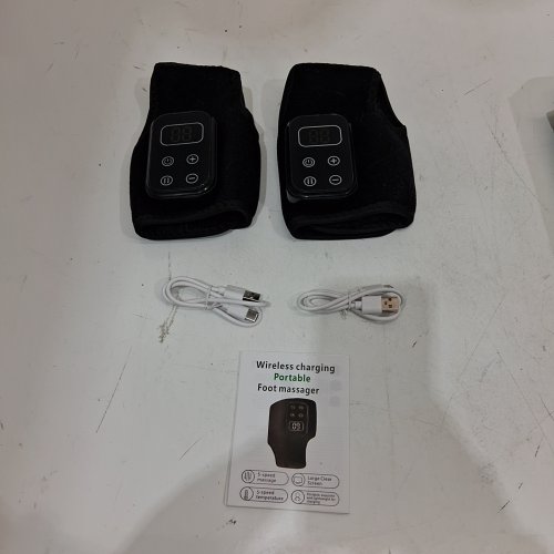 FEVER MASSAGE ELECTRIC FOOT & ANKLE MASSAGER - BLACK image 3