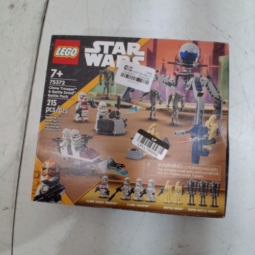 215PC LEGO - STAR WARS - CLONE TROOPER & BATTLE DROID BATTLE PACK (75372) image 2