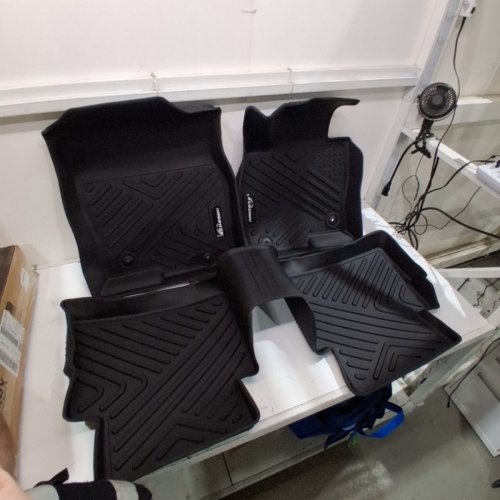3PC FLOOR MATS FOR TOYOTA CAMRY 2025 AUTOMOTIVE FLOOR MAT SET - BLACK image 3