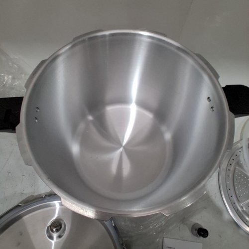 UNIFULL PRESSURE COOKER PRESSURE CANNER WITH GAUGE - 24QT/23L - SILVER (MODEL: LGYG-23L) image 3