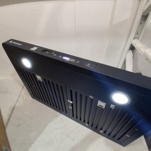 AMZCHEF UNDER CABINET RANGE HOOD 3 SPEED EXHAUST FAN TOUCH/REMOTE CONTROL - 30" - 700CFM - BLACK (MODEL: LF0176C1) image 2