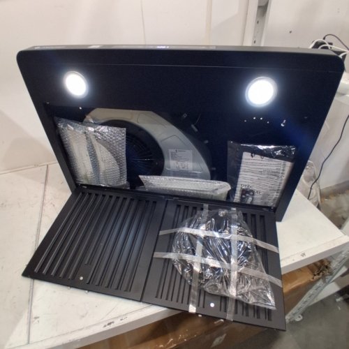 AMZCHEF UNDER CABINET RANGE HOOD 3 SPEED EXHAUST FAN TOUCH/REMOTE CONTROL - 30" - 700CFM - BLACK (MODEL: LF0176C1) image 6