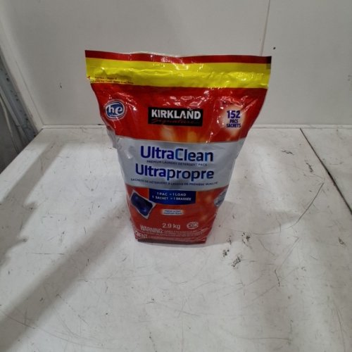152PK KIRKLAND SIGNATURE ULTRA CLEAN LAUNDRY DETERGENT PODS - FRESH SCENT (MODEL: 1054838) image 2