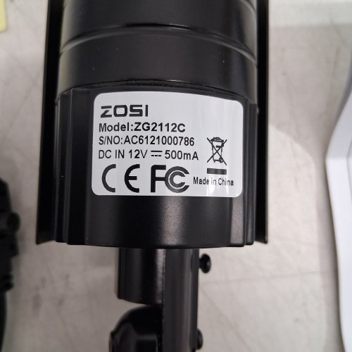 ZOSI HD WIRED SECURITY CAMERA - COMPATIBLE FOR HD-TVI, AHD, CVI, AND CVBS/960H ANALOG DVR - 2MP - 1080P - BLACK (MODEL: ZG2112C) image 3