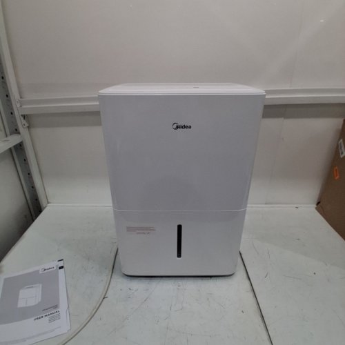 MIDEA ENERGY STAR CERTIFIED DEHUMIDIFIER WITH REUSABLE AIR FILTER AND APP CONTROL - 4,500 SQ.FT - 23.6L - WHITE (MODEL: MAD50C1AWS-A) image 3