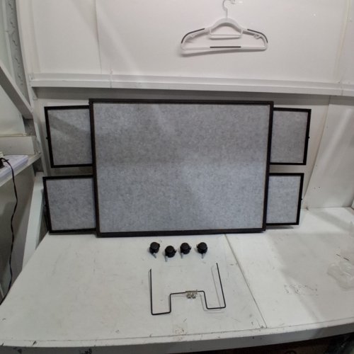 YACONA JIGSAW PUZZLE TABLE 1500 PIECES WITH LEGS & STORAGE POCKET - 35" X 26" - DARK BROWN image 2