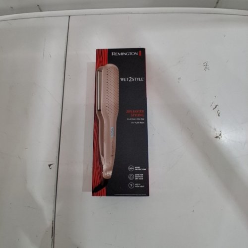 REMINGTON PRO WET2STYLE FLAT IRON, SAFE FOR DAMP HAIR - 1 3/4" - ROSE (MODEL: S25A10) image 2